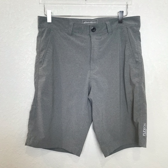 Eddie Bauer travex Amphib flexion Gray Shorts - Picture 2 of 8